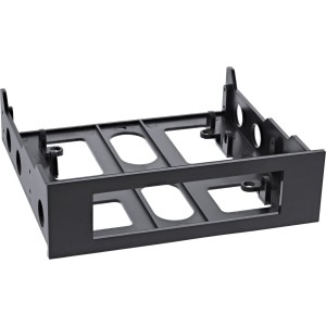 Ramka montażowa dyskietki ze śrubami, czarna