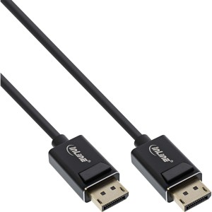 Kabel DisplayPort 2.0, 8K4K UHBR, czarny, pozłacane styki, 3m