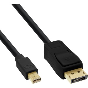 Kabel Mini DisplayPort do DisplayPort czarny 2m