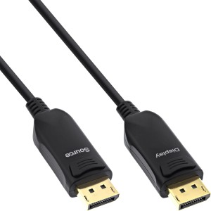 Kabel DisplayPort 1.4 AOC, 8K4K, czarny, 40m