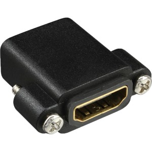 Adapter HDMI typu A, żeński / A, pozłacany z kołnierzem, 4K2K