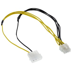 Kabel zasilacza 5,25" / 8-pinowy Płyta główna EPS12V 0,45 m