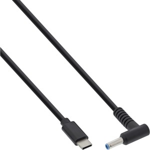Kabel ładujący USB-C do notebooka HP (okrągły/mały), 2 m