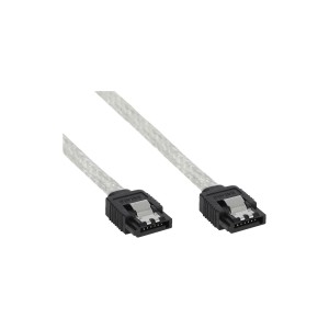 Okrągły kabel SATA 6 Gb/s z zatrzaskami 0,5 m