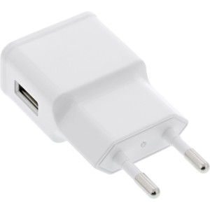 Zasilacz USB pojedynczy, 100-240 V do 5 V/1,2 A, biały