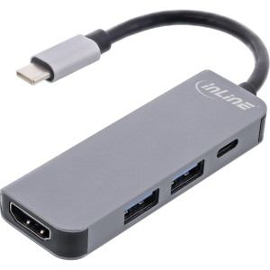 Multihub USB 3.2 Gen.1, 2x USB-A, HDMI 4K/30 Hz, USB-C PD 87 W