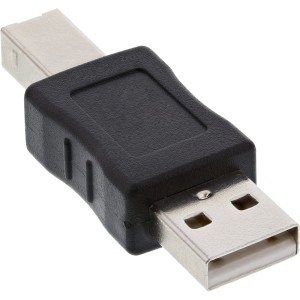 Adapter USB 2.0 Typ A męski / Typ B męski