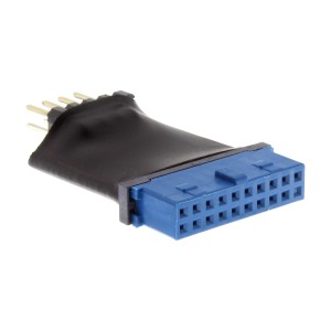 Wewnętrzny adapter USB 3.0 na 2.0 USB3.0 19-pinowy na urządzenie wewnętrzne USB2.0