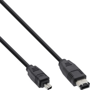 Kabel FireWire 400 1394 6–4-pinowy męski 1,8 m