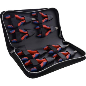 Zestaw szczypiec półokrągłych dla elektroników 8-cz.