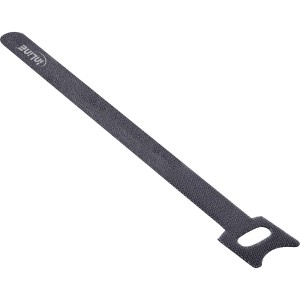 Opaska kablowa Paski zapinane na rzep 180x12mm 10 szt. czarny