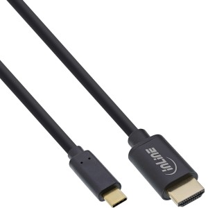 Kabel wyświetlacza USB, męski USB-C na męski HDMI, 1 m