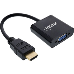 Kabel konwertujący HDMI na VGA, z dźwiękiem