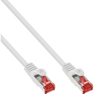 Kabel krosowy S/FTP PiMF kat.6 250 MHz PVC CCA biały 7,5 m