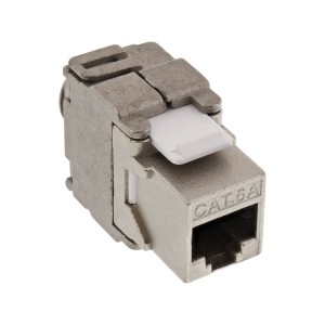 Moduł zatrzaskowy RJ45 Keystone Jack kat.6a