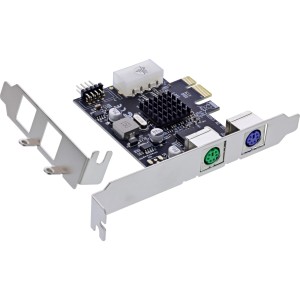 Karta interfejsu, 2x PS/2, złącze USB, PCIe (PCI-Express)