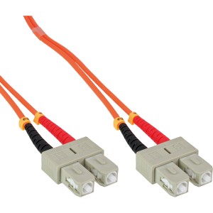 Kabel światłowodowy duplex SC/SC 50/125µm OM2 15m