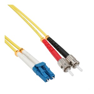 Kabel światłowodowy duplex LC/ST 9/125µm OS2 10m