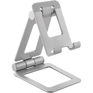 Uchwyt na smartfon i tablet, aluminiowy, składany, do 10 cali
