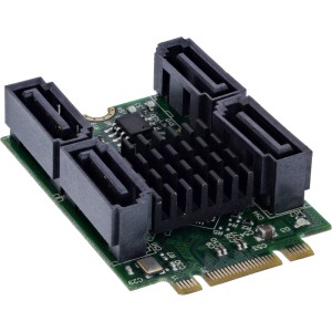 Karta interfejsu M.2 Key B+M do złącza 4x SATA, RAID, HyperDuo
