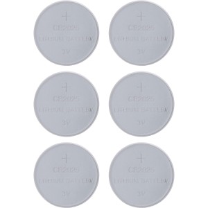 Bateria guzikowa w zestawie 6 sztuk, litowa 3 V, CR2025