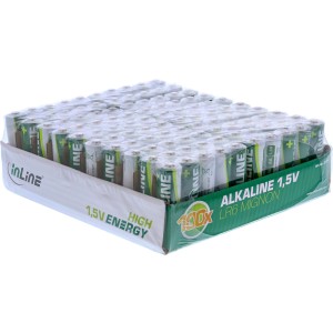 Bateria alkaliczna wysokoenergetyczna, Mignon (AA), taca 100 sztuk