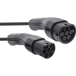 Kabel do ładowania samochodów elektrycznych 22 kW Typ 2, 3-fazowy, 7,5 m