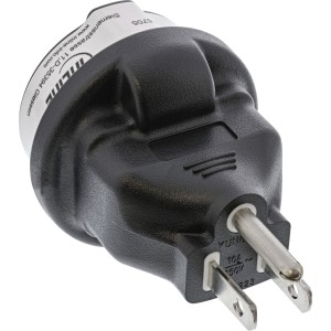 Adapter podróżny USA, męski na żeński typu F