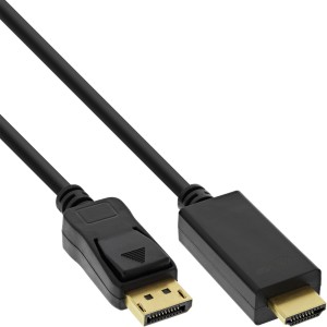 Kabel konwertujący DisplayPort na HDMI, 4K/60 Hz, czarny, 5m