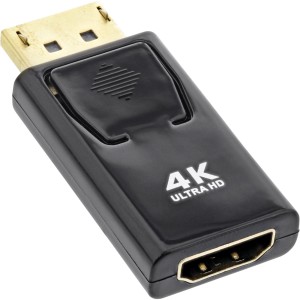 konwerter DisplayPort męski / HDMI żeński, 4K/60 Hz, z dźwiękiem