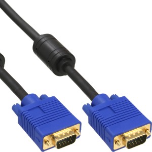 Kabel S-VGA Premium 15HD męski / męski czarny 2m