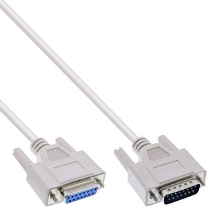 Przedłużacz do portu gier DB15 męski/żeński 2m, formowany