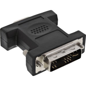 Adapter DVI-A DVI 12+5 męski / VGA 15 HD / S-VGA żeński