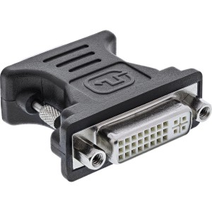 Adapter DVI-A DVI 24+5 żeński / HD15 męski