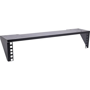 Szafa rack 19" do montażu pod stołem, 2U, kolor czarny