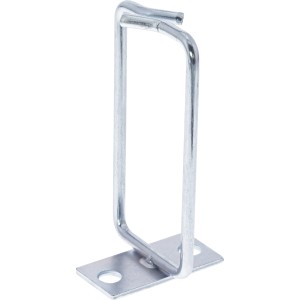 Wspornik kablowy, metalowy, ocynkowany, 40x80mm