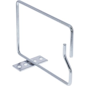 Wspornik do kabli, metalowy, ocynkowany, otwierany na krótszym boku, 140x100mm