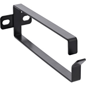 Uchwyt kablowy, metalowy, 44x129mm czarny