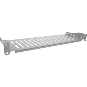Półka 19", 150mm, 10kg, 1U, RAL 7035 szary