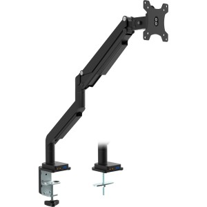 Uchwyt stołowy z podnośnikiem i złączem USB/Audio do maks. 82cm 32" 9kg