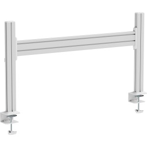 Uchwyt stołowy z listew ściennych, panel aluminiowy 1m w komplecie. 2 filary, 0,43 m