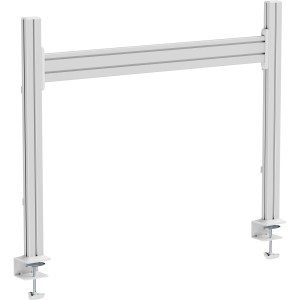 Uchwyt stołowy z listew ściennych, panel aluminiowy 1m w komplecie. 2 filary 0,86m