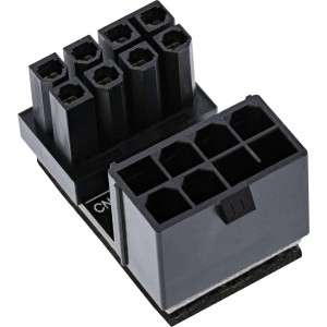 Wewnętrzny zasilacz, 180° ATX 8pin męski/żeński
