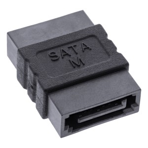Adapter przedłużający kabel SATA żeński/żeński