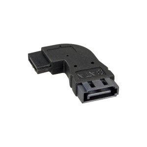 Adapter SATA męski/żeński, kątowy