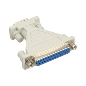 Szeregowy adapter AT 25-pinowy żeński / 9-pinowy męski Sub-D