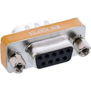 Adapter modemu zerowego DB9 Pin męski/żeński