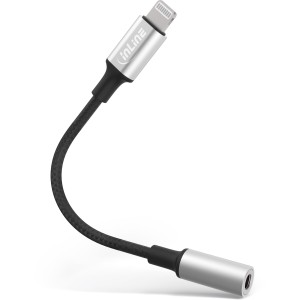 Kabel adaptera audio Lightning z certyfikatem MFi, 0,1 m