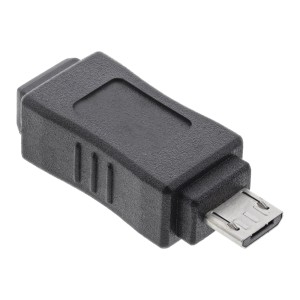 Adapter Micro USB Micro-B męski / Mini USB 5 Pin żeński