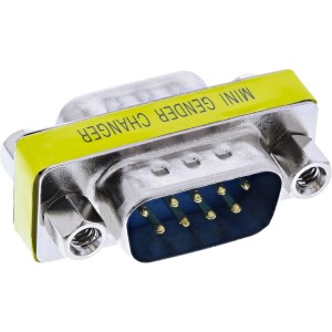 Adapter szeregowy zmieniający płeć DB9 męski/męski
